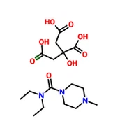 CAS 1642-54-2 |DIETHYLCARBAMAZINCITRAT